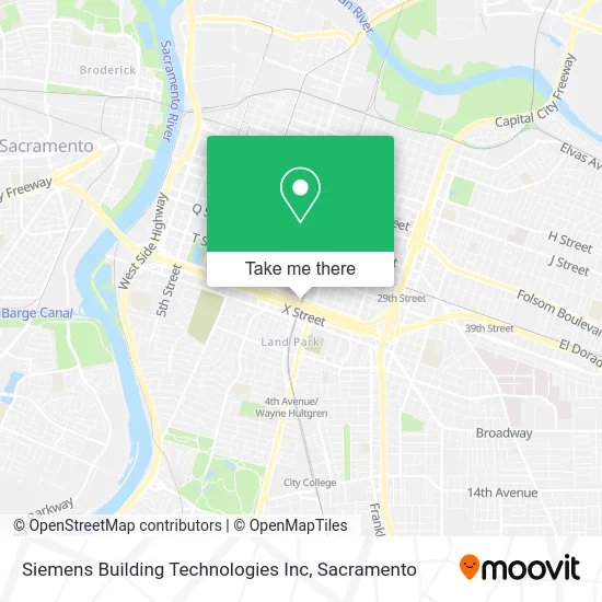 Siemens Building Technologies Inc map