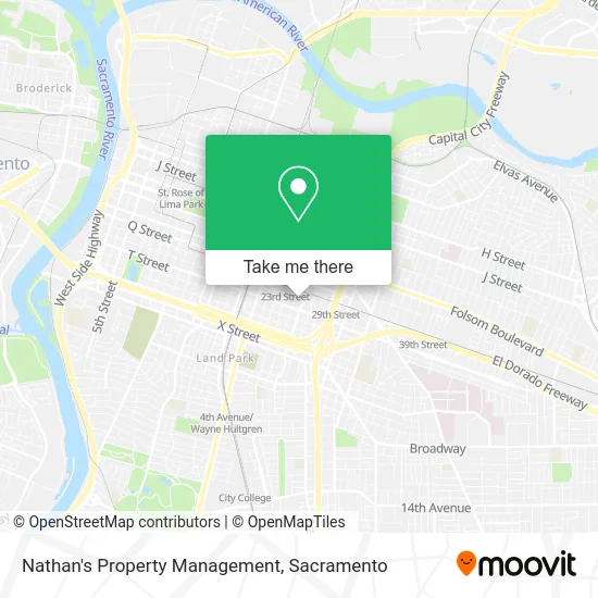 Nathan's Property Management map