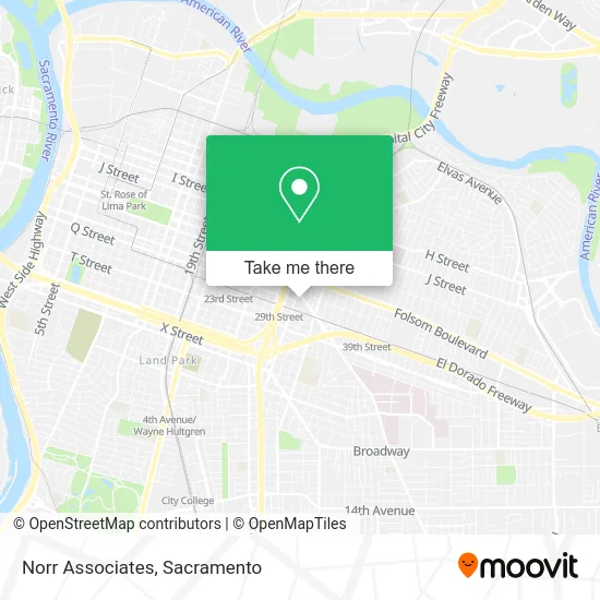 Norr Associates map