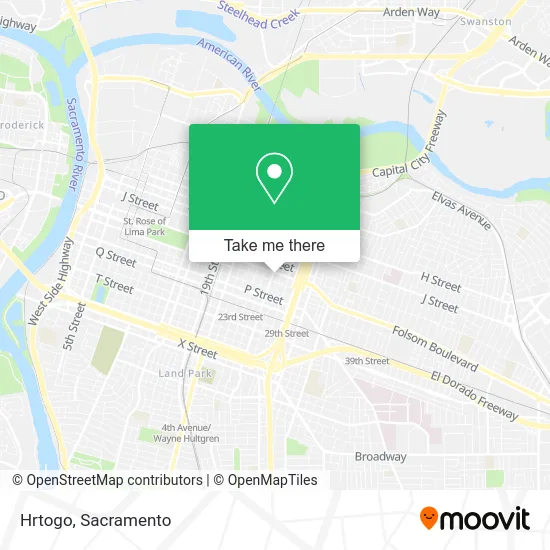 Mapa de Hrtogo