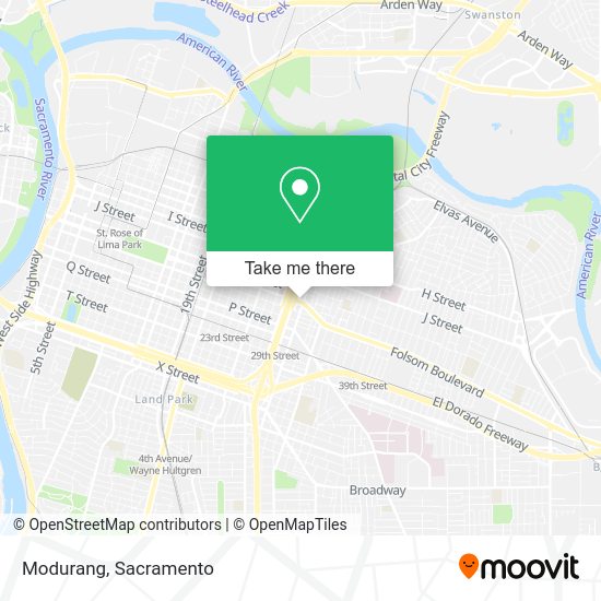 Modurang map
