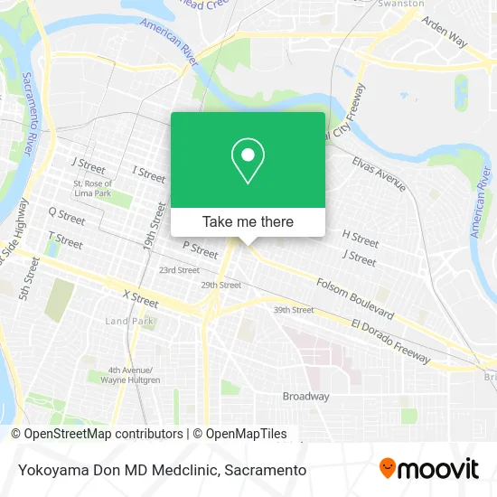 Yokoyama Don MD Medclinic map