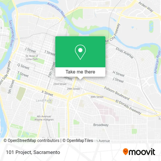 Mapa de 101 Project