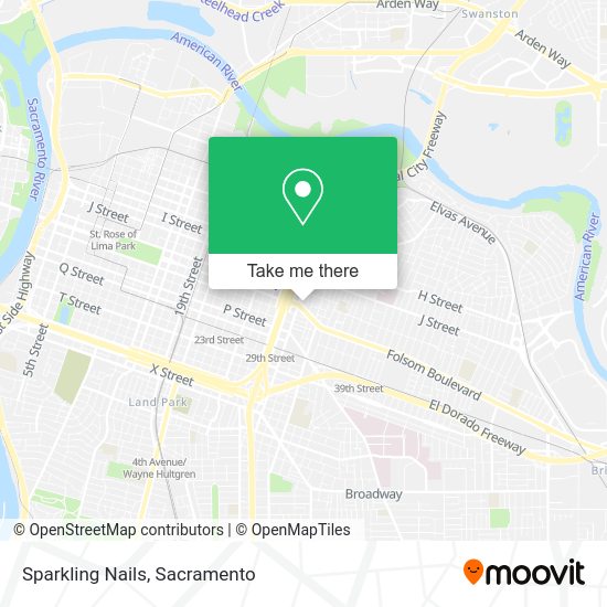 Sparkling Nails map