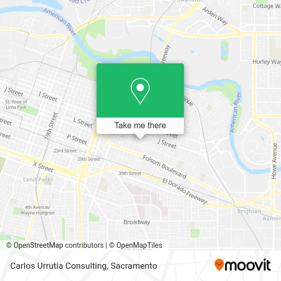 Carlos Urrutia Consulting map