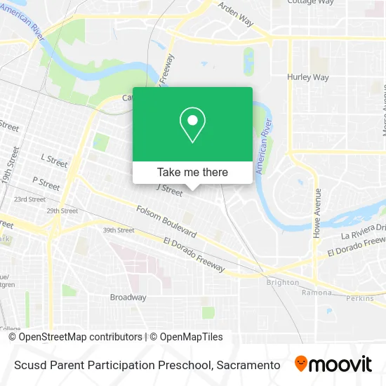 Scusd Parent Participation Preschool map