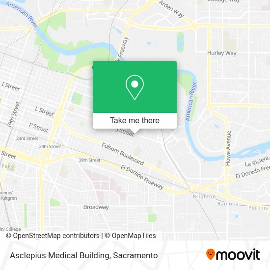 Asclepius Medical Building map