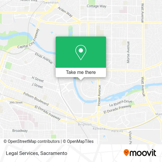 Legal Services map