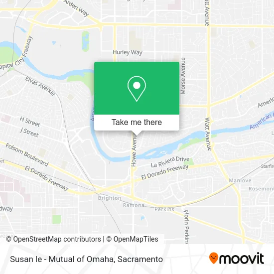 Mapa de Susan le - Mutual of Omaha