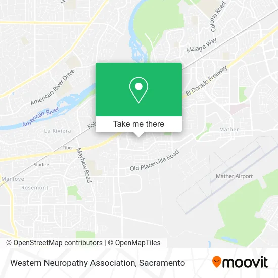 Western Neuropathy Association map