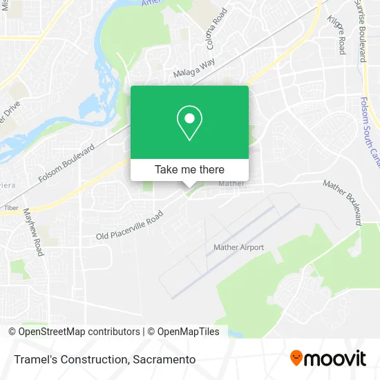 Tramel's Construction map