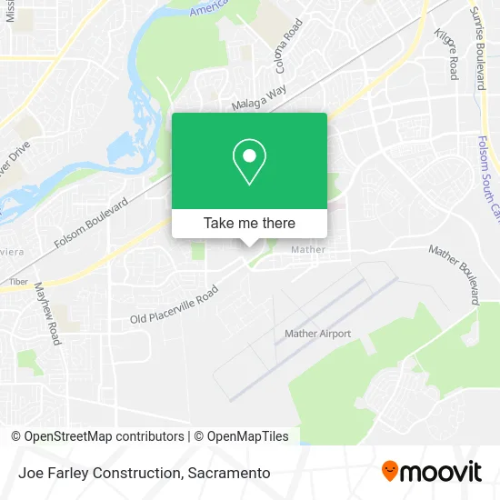 Joe Farley Construction map