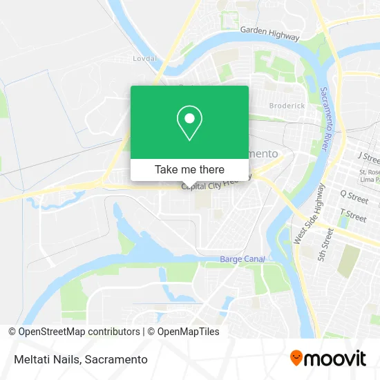 Mapa de Meltati Nails