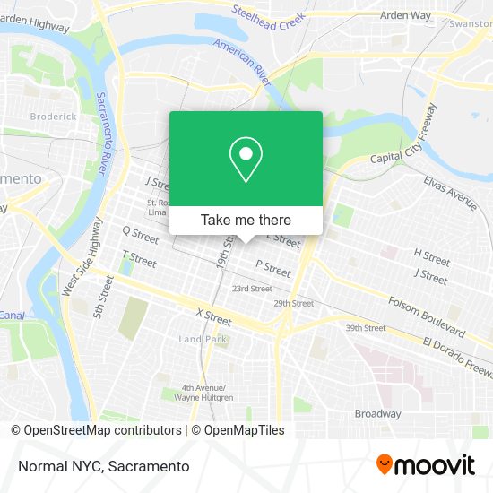 Normal NYC map