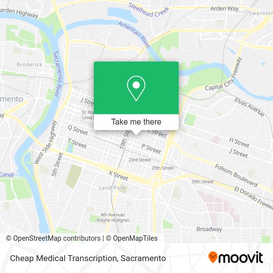 Cheap Medical Transcription map