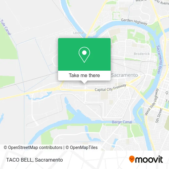Mapa de TACO BELL