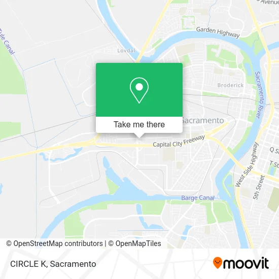 Mapa de CIRCLE K