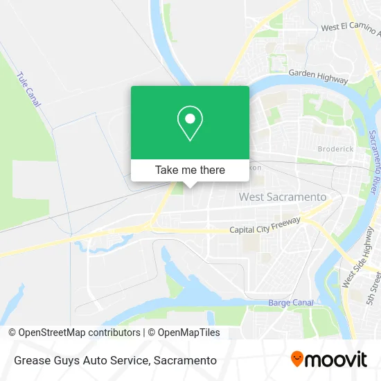 Mapa de Grease Guys Auto Service