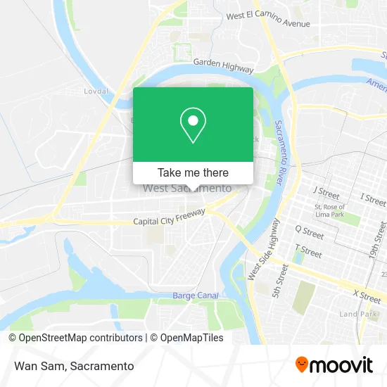 Mapa de Wan Sam