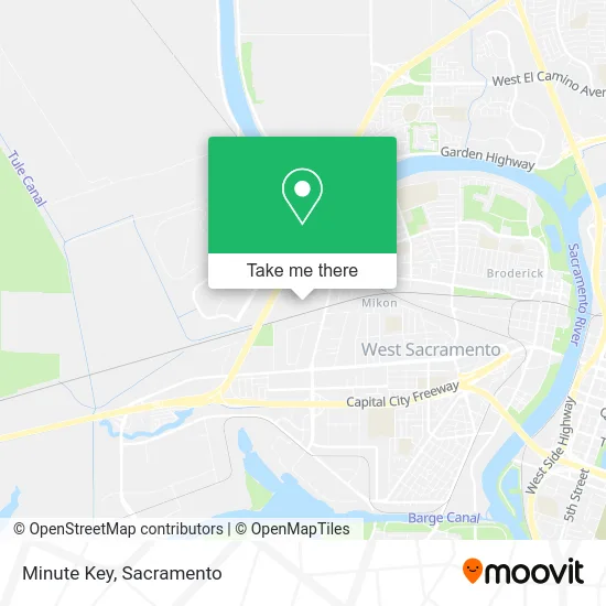 Mapa de Minute Key