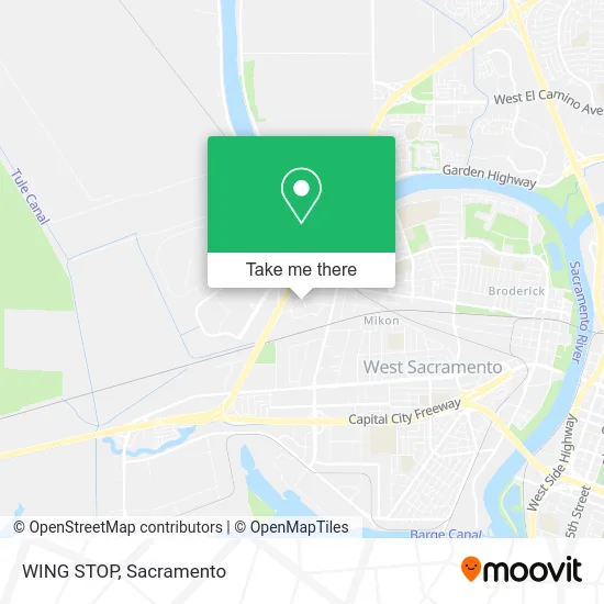 Mapa de WING STOP