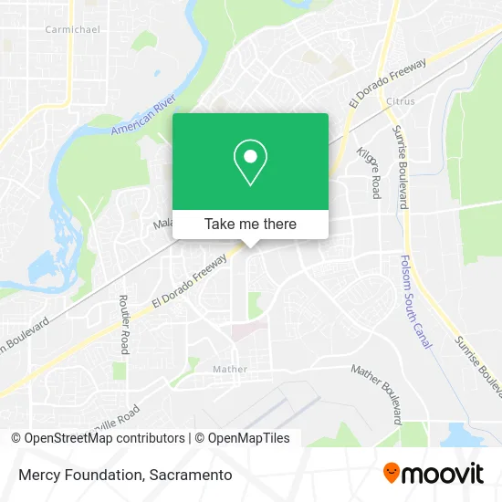 Mapa de Mercy Foundation