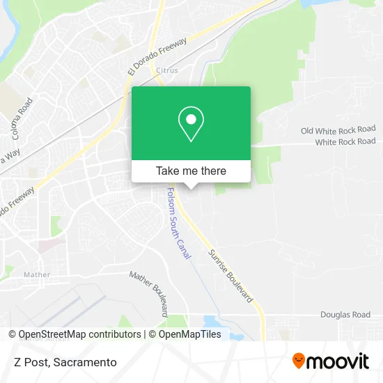 Mapa de Z Post