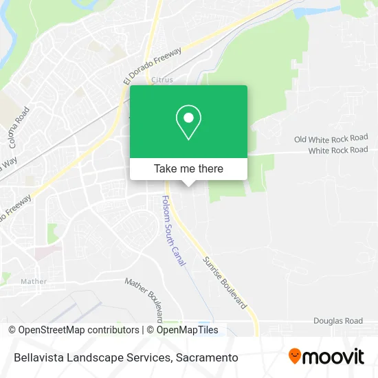 Mapa de Bellavista Landscape Services