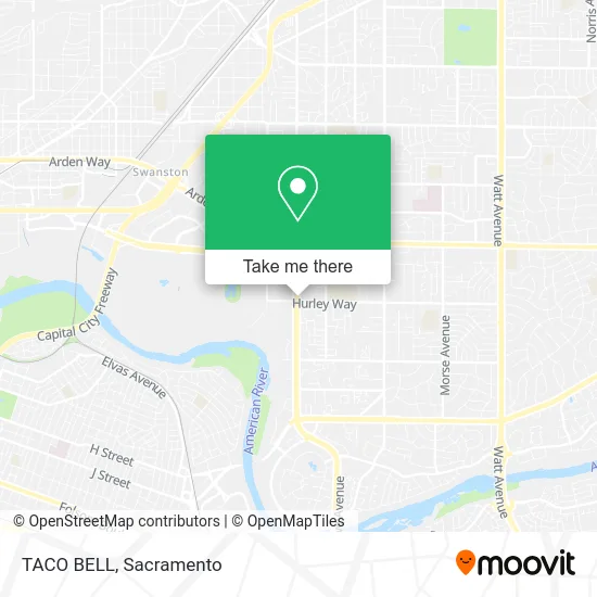 Mapa de TACO BELL