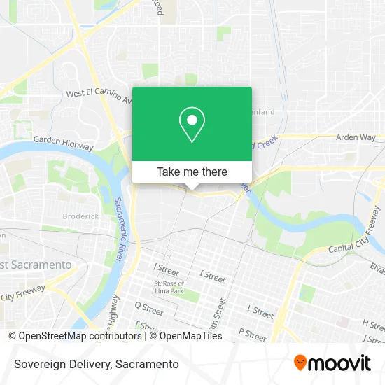 Mapa de Sovereign Delivery