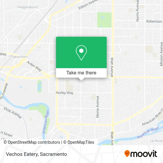 Mapa de Vechos Eatery