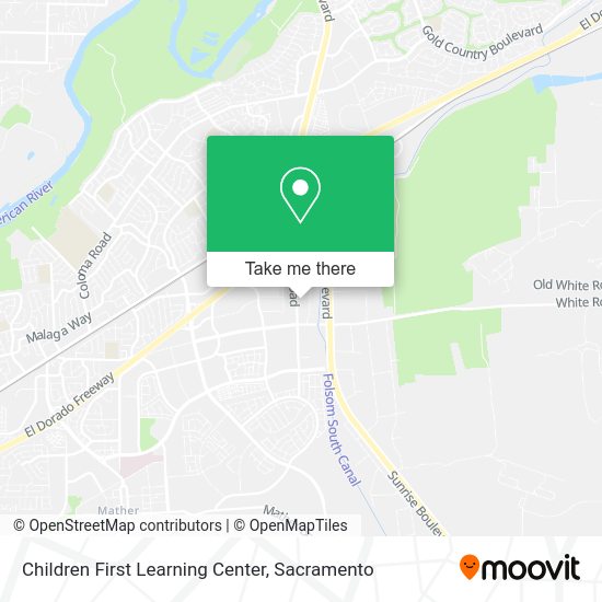 Children First Learning Center map