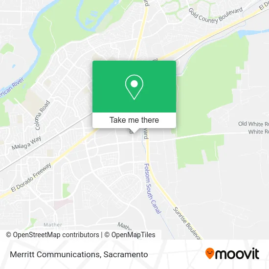 Mapa de Merritt Communications