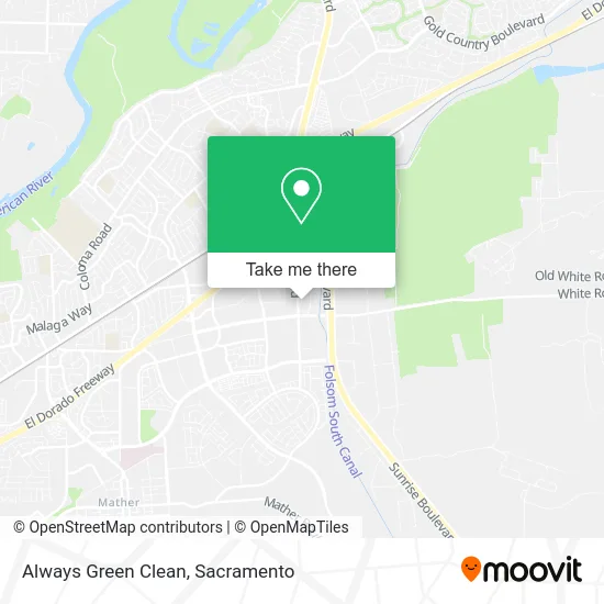 Mapa de Always Green Clean