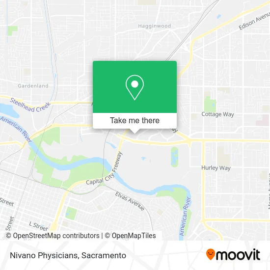 Nivano Physicians map