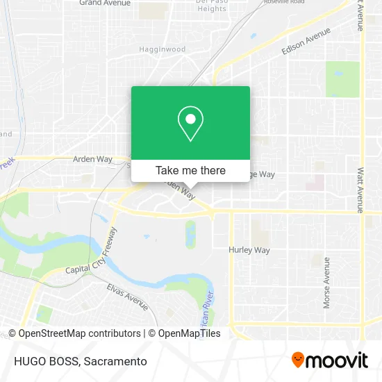 HUGO BOSS map