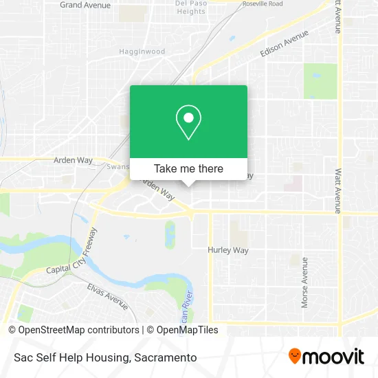 Mapa de Sac Self Help Housing