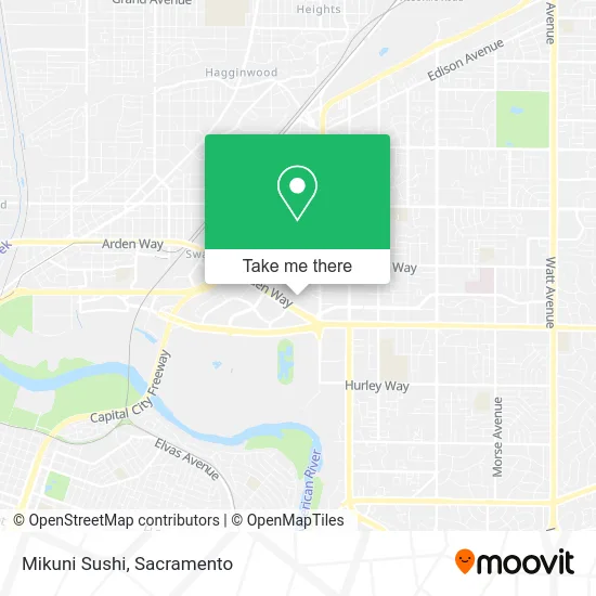 Mikuni Sushi map