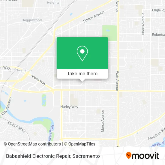 Mapa de Babashield Electronic Repair