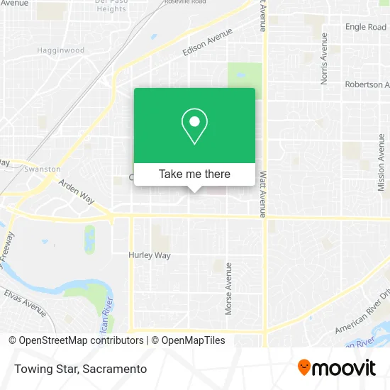 Mapa de Towing Star