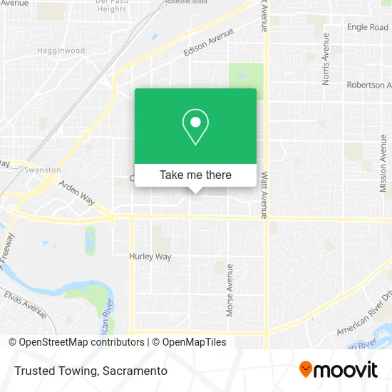 Mapa de Trusted Towing