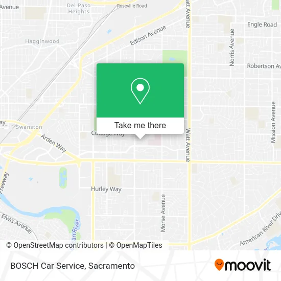 BOSCH Car Service map
