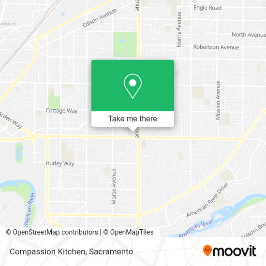 Compassion Kitchen map