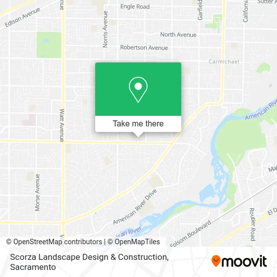 Scorza Landscape Design & Construction map