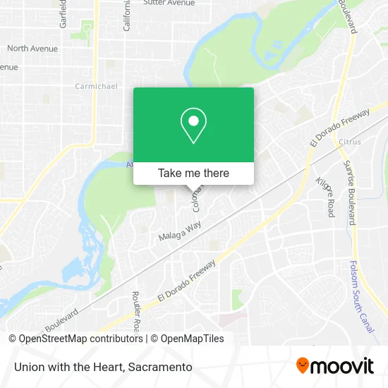 Mapa de Union with the Heart