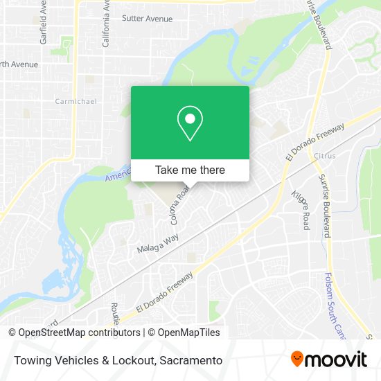 Towing Vehicles & Lockout map