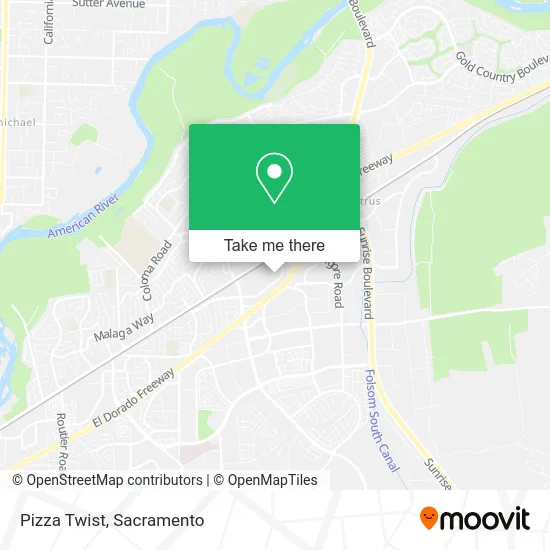 Pizza Twist map