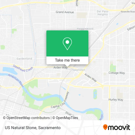 Mapa de US Natural Stone