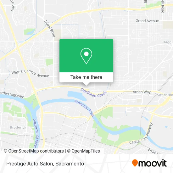 Mapa de Prestige Auto Salon