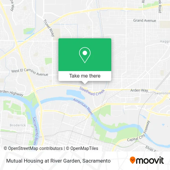 Mutual Housing at River Garden map